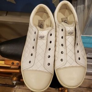 Never warn ugh off white sneakers